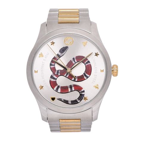 Gucci timeless snake watch